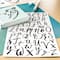 12 Packs: 208 ct. (2,496 total) Black Hand Script Alphabet Stickers by Recollections™